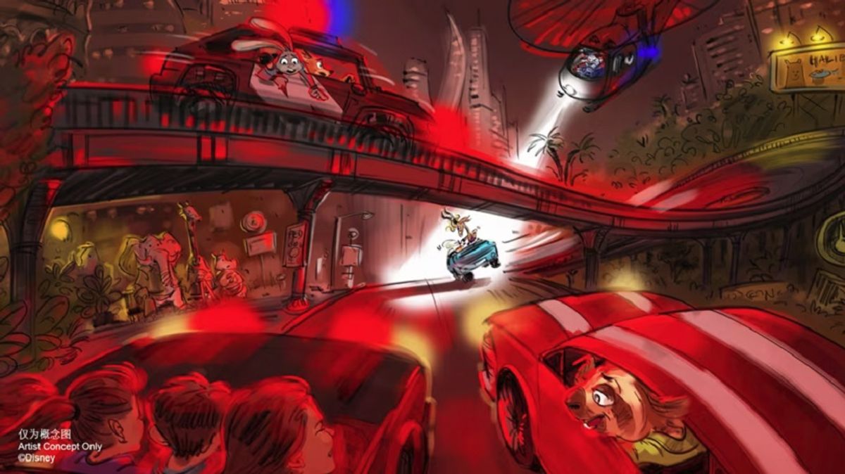 ディズニー、上海テーマパークのズートピアランドの新たな詳細を発表