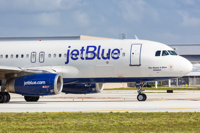 フロリダ州フォートローダーデールのジェットブルー エアバス A320