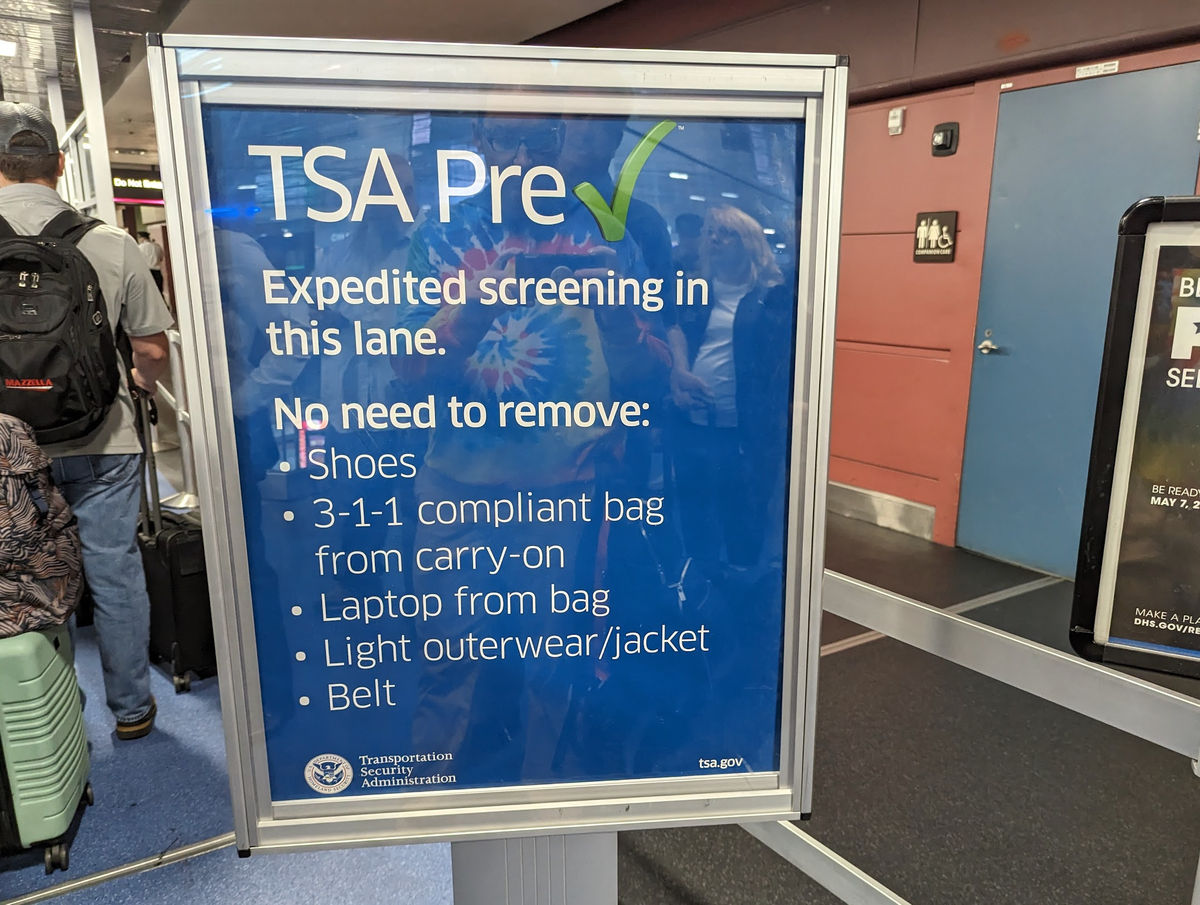TSA事前検査で身分証明書の提示が不要な空港はこちら