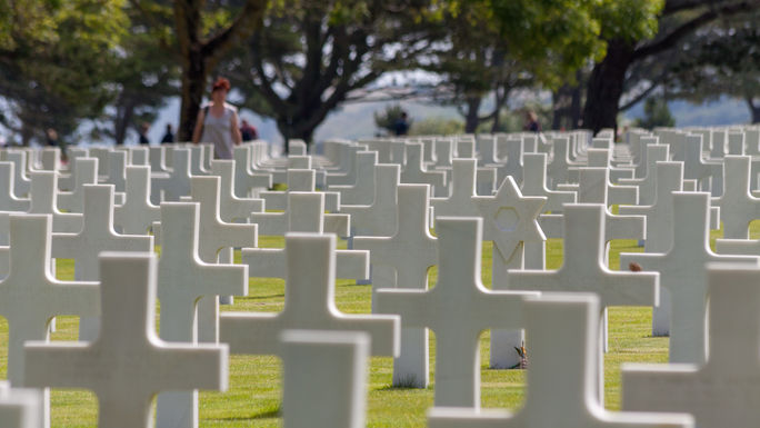 ノルマンディーのアメリカ人墓地、第二次世界大戦、第二次世界大戦の目的地