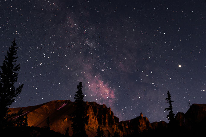 グレートベースン国立公園の夜空